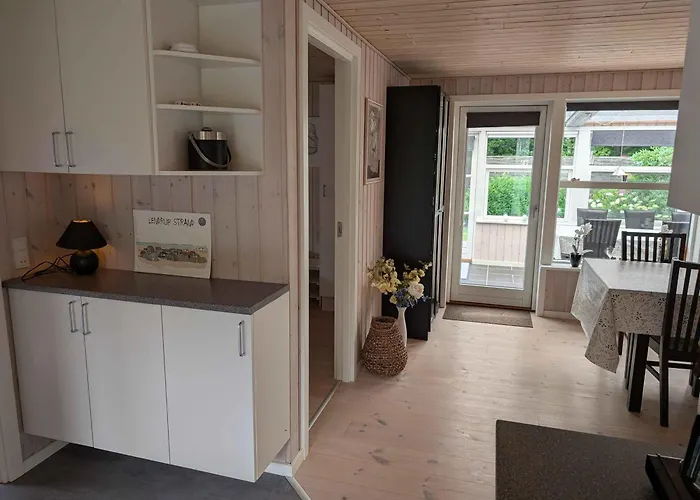 Charming With Large Fenced Garden Logstor